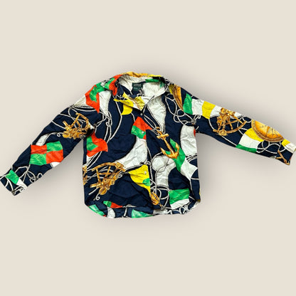Ralph Lauren Vintage Seidenhemd Größe M